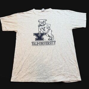 Vintage Yale University Bulldogs mega tee tshirt size XL